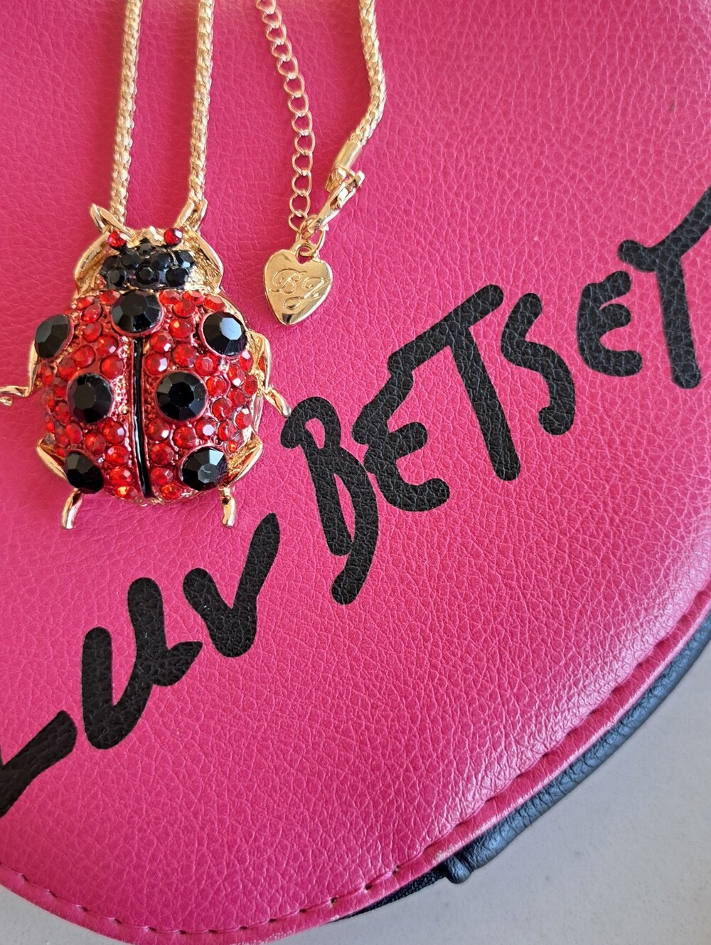 Betsey J Ladybug Neckl.